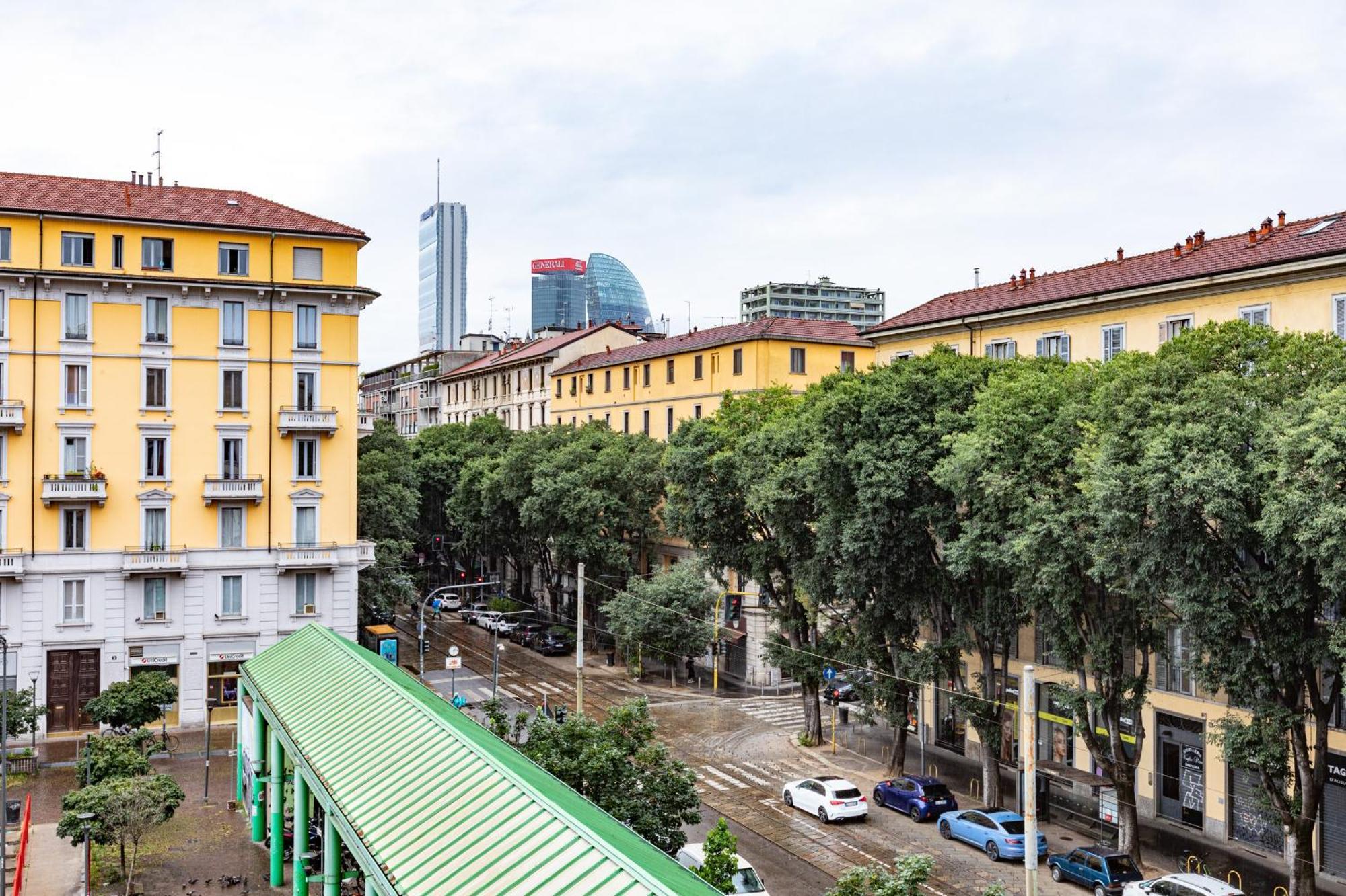 Piazza Gramsci Amazing Apartment With Balcony - Top Collection Milano Dış mekan fotoğraf